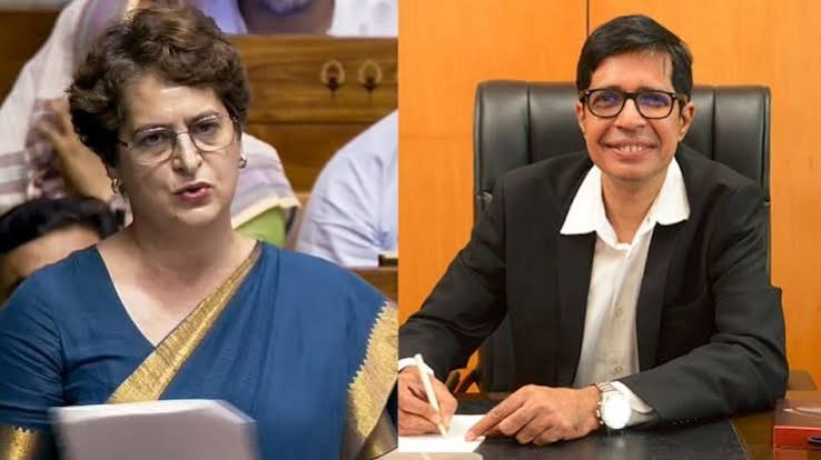 प्रियंका गांधी के ‘गौमूत्र एक्सपर्ट’ बयान पर 215 शिक्षाविदों की खुली चिट्ठी प्रियंका गांधी के 'गौमूत्र एक्सपर्ट' बयान पर 215 शिक्षाविदों की खुली चिट्ठी