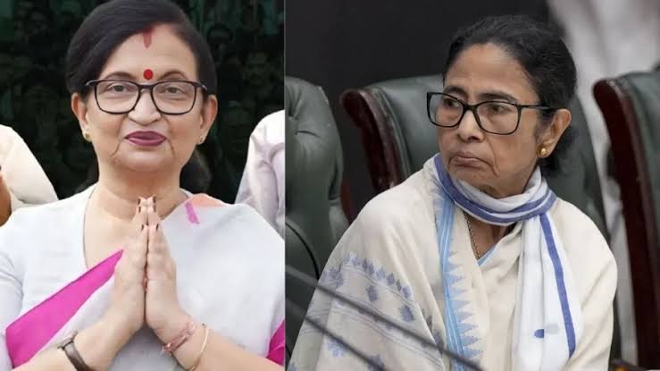ममता बनर्जी को एक और बड़ा झटका TMC चीफ चंद्रिमा भट्टाचार्य का इस्तीफा ममता बनर्जी को एक और बड़ा झटका TMC चीफ चंद्रिमा भट्टाचार्य का इस्तीफा