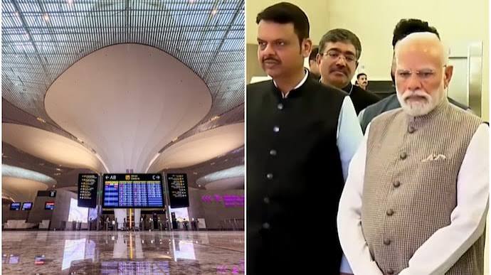 नवी मुंबई इंटरनेशनल एयरपोर्ट से पहली अंतरराष्ट्रीय फ्लाइट नवी मुंबई इंटरनेशनल एयरपोर्ट से पहली अंतरराष्ट्रीय फ्लाइट