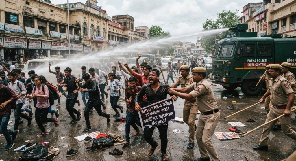 पटना छात्र लाठीचार्ज पर भड़कीं रोहिणी आचार्य