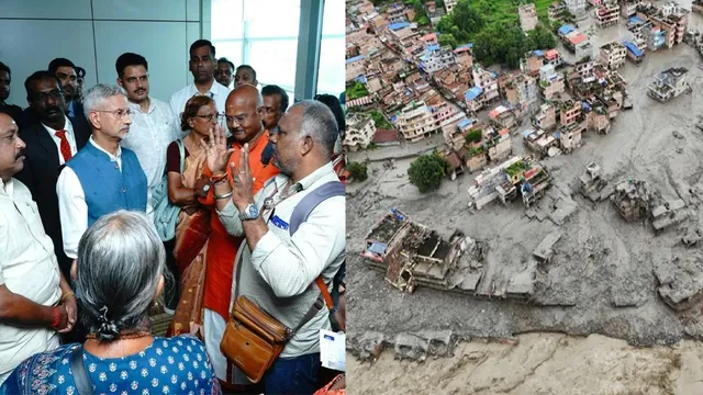 नेपाल बाढ़ में फंसे तमिलनाडु के तीर्थयात्री पहुंचे चेन्नई, सुनाई आपबीती नेपाल बाढ़ में फंसे तमिलनाडु के तीर्थयात्री पहुंचे चेन्नई