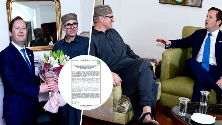 J&K को भारत का हिस्सा बताने पर पाकिस्तान ने US राजनयिक को तलब किया J&K को भारत का हिस्सा बताने पर पाकिस्तान ने US राजनयिक को तलब किया