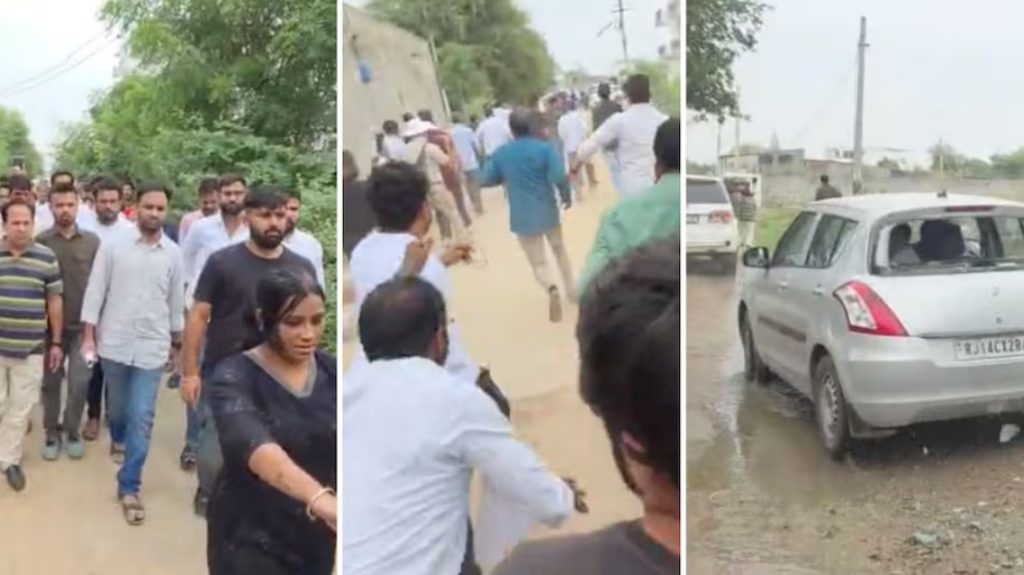ग्रामीणों और CJP कार्यकर्ताओं के बीच हिंसक झड़प