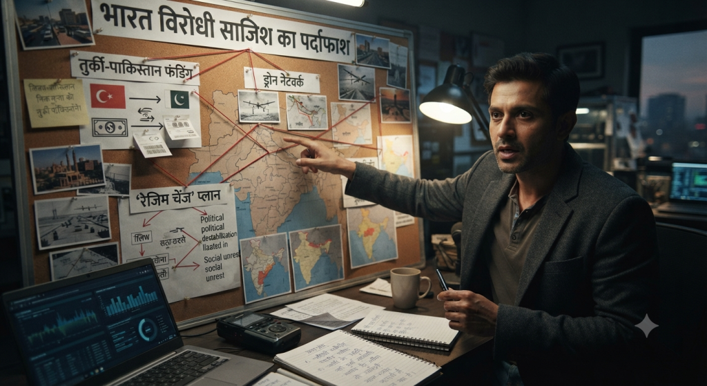 भारत विरोधी साजिश का पर्दाफाश: तुर्की-पाकिस्तान फंडिंग, ड्रोन से लेकर ‘रेजिम चेंज’ प्लान तक!