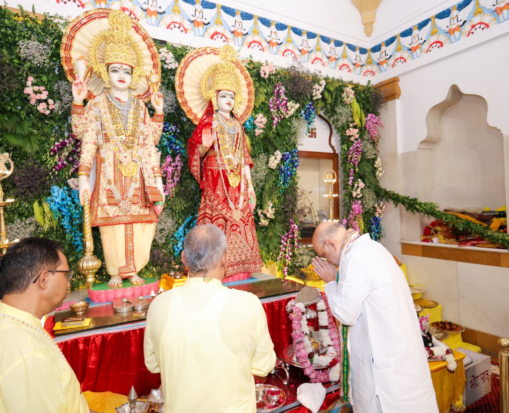 गृह मंत्री अमित शाह ने दी जन्माष्टमी की बधाई