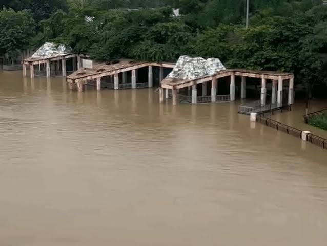 MP में नर्मदा समेत कई नदियां उफान पर MP में नर्मदा समेत कई नदियां उफान पर
