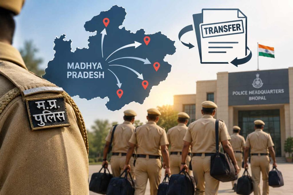 बालाघाट में 79 पुलिसकर्मियों के हुए तबादले